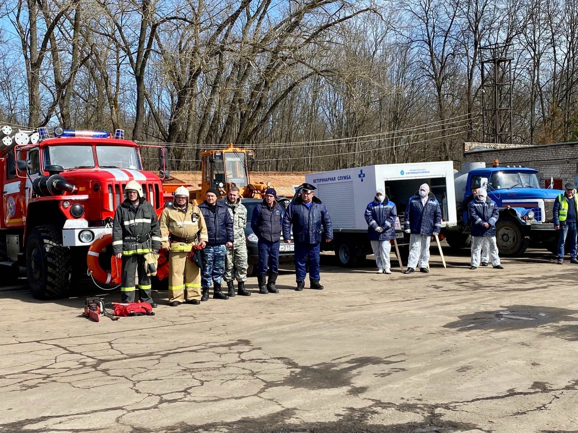 В Брасовском и Стародубском районах прошли командно-штабные учения -  Новости - Главное управление МЧС России по Брянской области