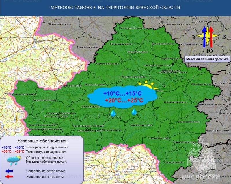 Ежедневный оперативный прогноз на 27.09.2024